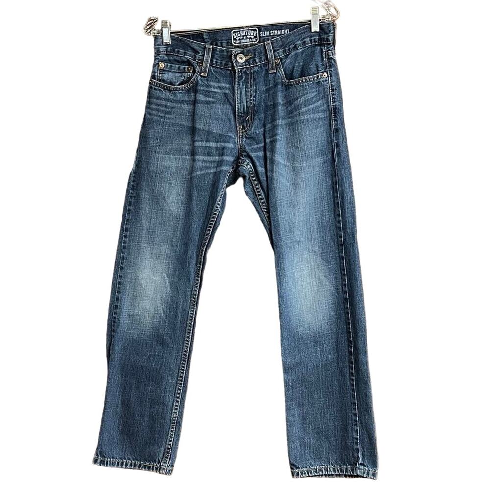 Levi’s Signature Slim Straight jeans Men’s 30 x 30.